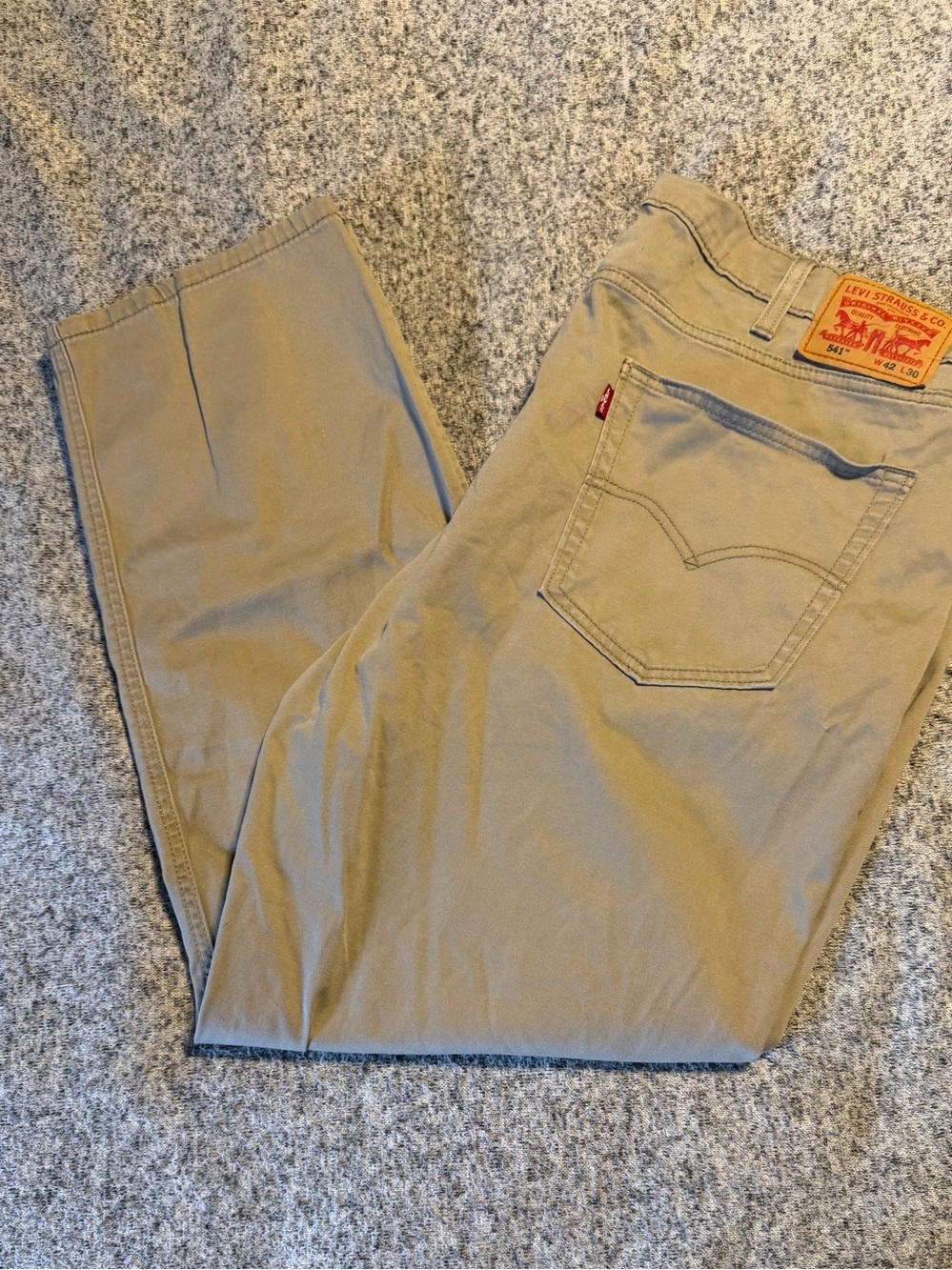 Levi's‎ light gray/tan 541 relaxed fit pants